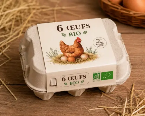 6 oeufs BIO